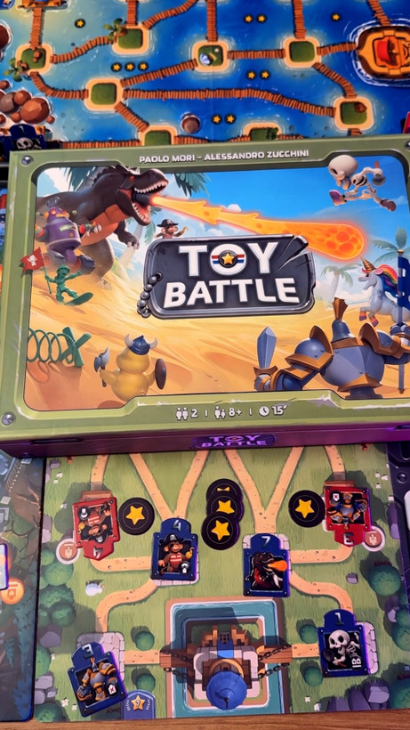 بازی فکری نبرد اسباب بازی toy battle