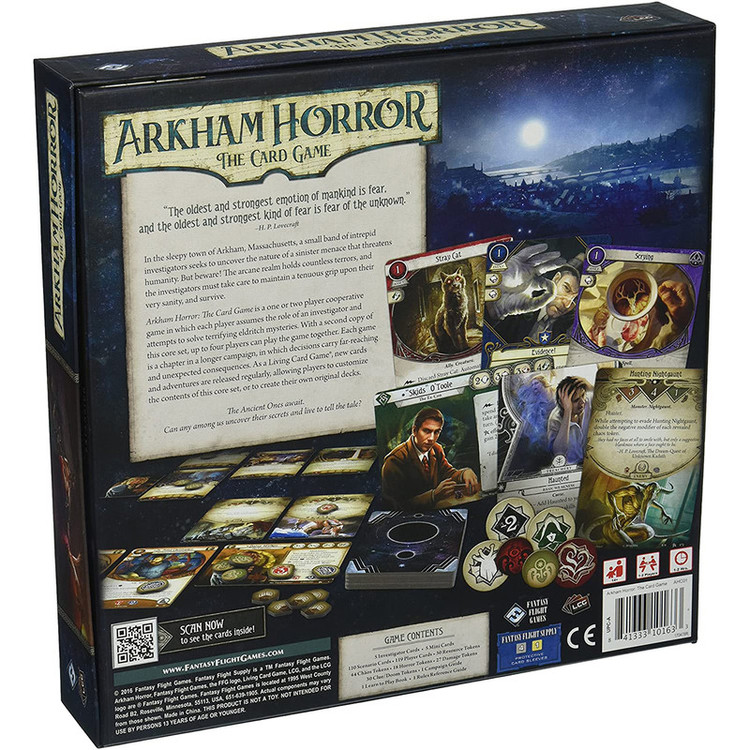 بازی فکری مدل باندل وحشت در آرکهام + پک افزونه کامل دانویچ (Arkham Horror: The Card Game + Dunwich Full Pack)