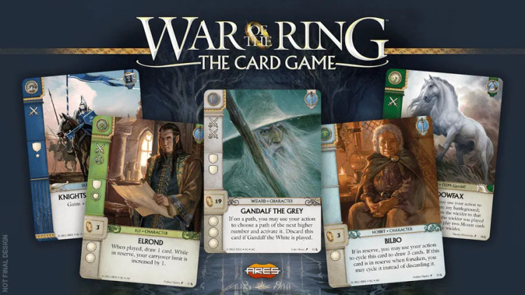 بازی فکری مدل جنگ حلقه نسخه کارتی (War of the Ring: The Card Game)